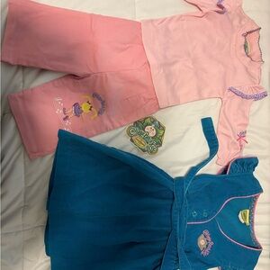 NWT vintage cabbage patch kids Pink Two-Piece Top & Pants w dress 🩷